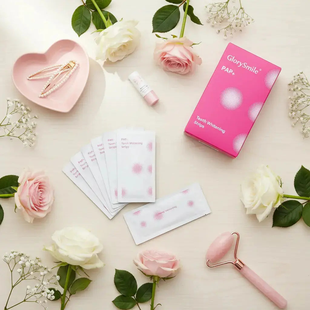 Flat lay with PAP+ and accessories