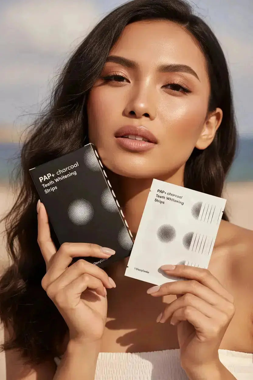 GlorySmile PAP+ Activated Carbon Whitening Strips - GlorySmilee