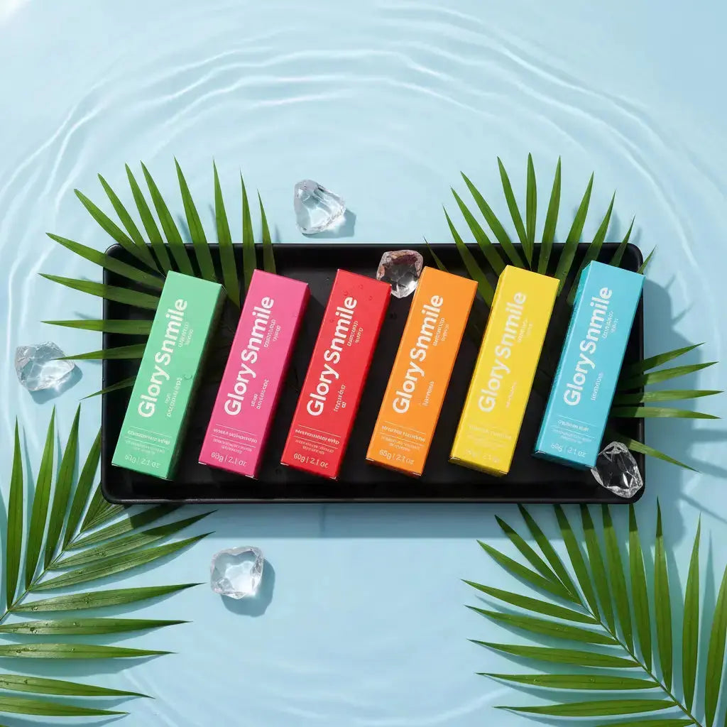 GlorySmile Fruit Teeth Whitening -  Fruit Flavor Toothpaste -  GlorySmilee
