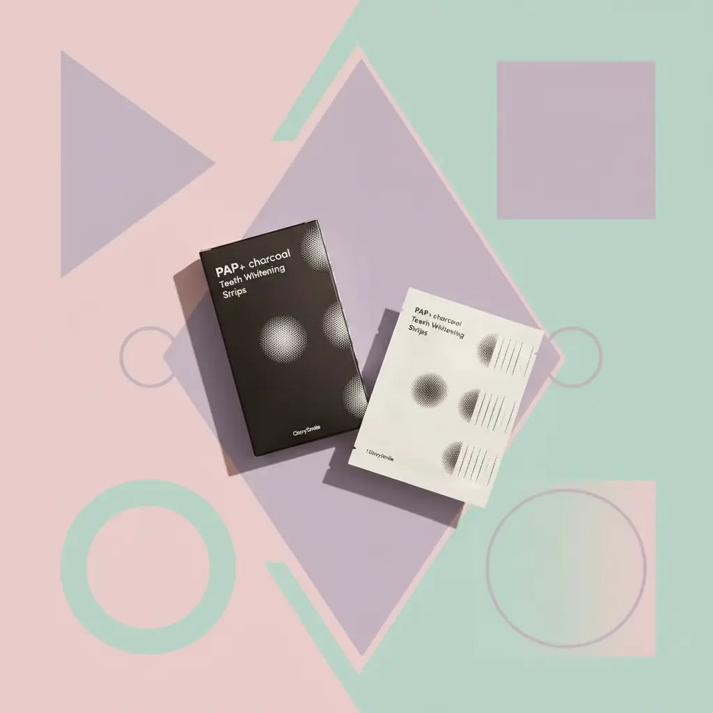 PAP+ with geometric shapes and pastels